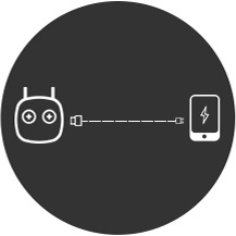 모바일 장치 충전 *선택사항 icon